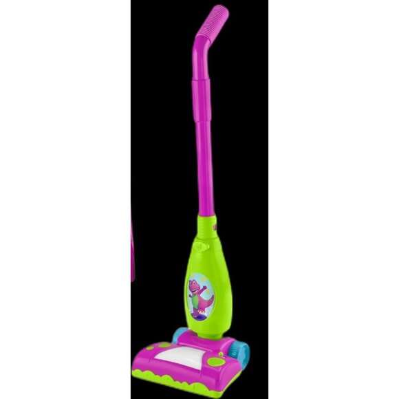 Fisher-Price Barney’s World Clean Up Vacuum Toy With Lights Music & Games NEW - Picture 4 of 10